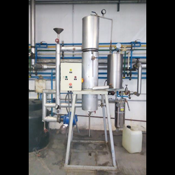 Evaporador de acero inoxidable con calentamiento por vapor para evaporador de circulacin