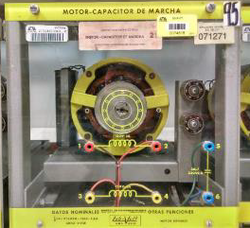 Motor capacitador de marcha